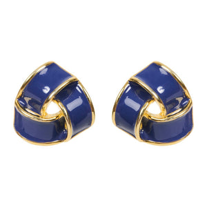 Parisio Twist Earring Indigo