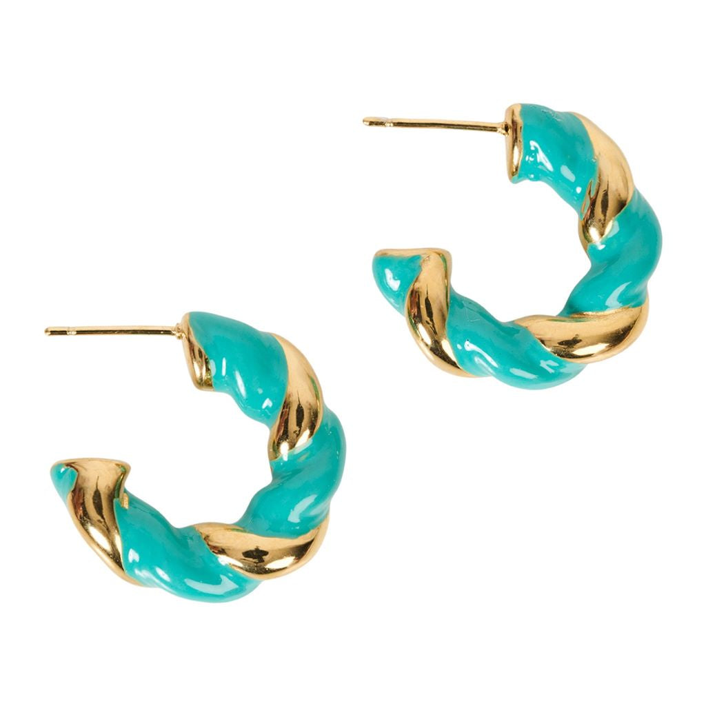 Treville Hoop Earring Lagoon