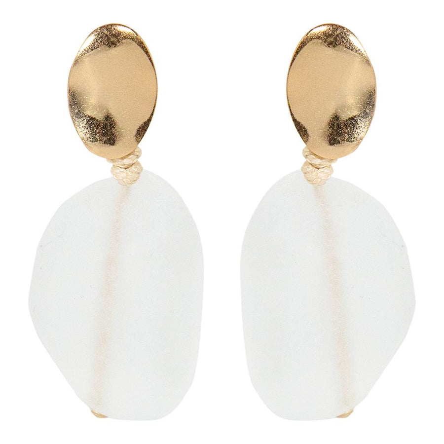 Miramar Earring White