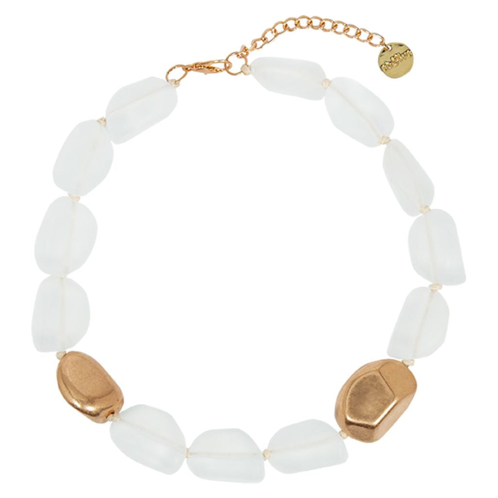 Miramar Necklace White