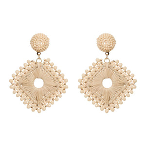 Sylvie Diamond Earring Canvas