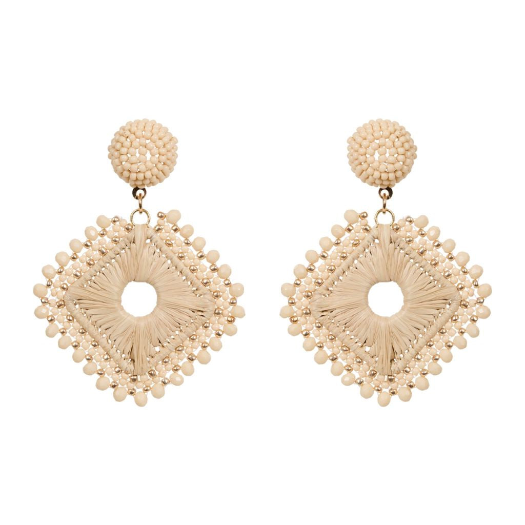 Sylvie Diamond Earring Canvas