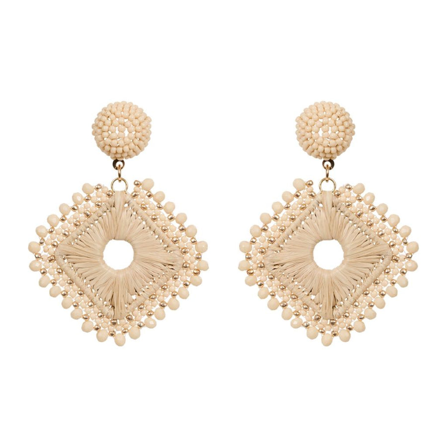 Sylvie Diamond Earring Canvas
