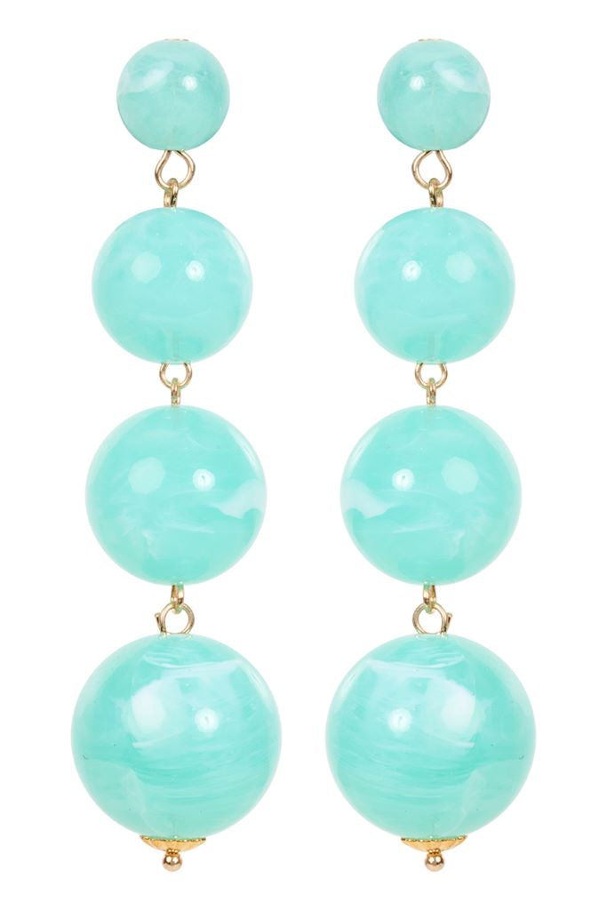 Baja Bead Earring Mint