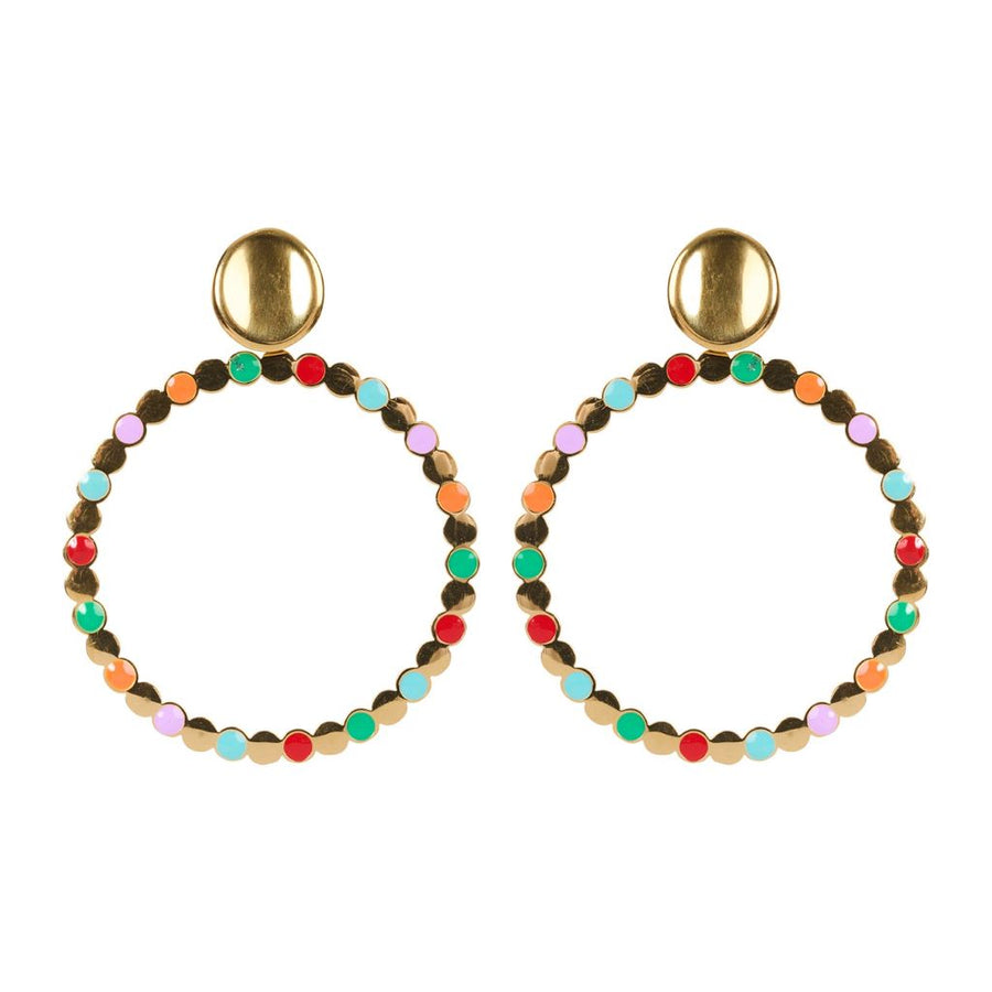Brasilia Mix Earring Circle
