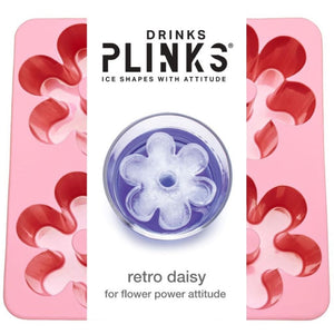 Drinks Plinks Retro Daisy Pink