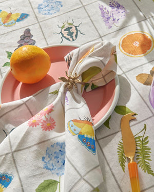 Prairie Linen 4p Napkin Set