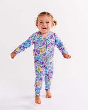 Bunch of Fun LS Zip Romper