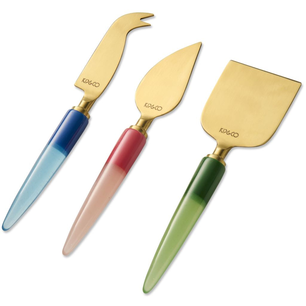 Bejewelled Cheese Knife Set