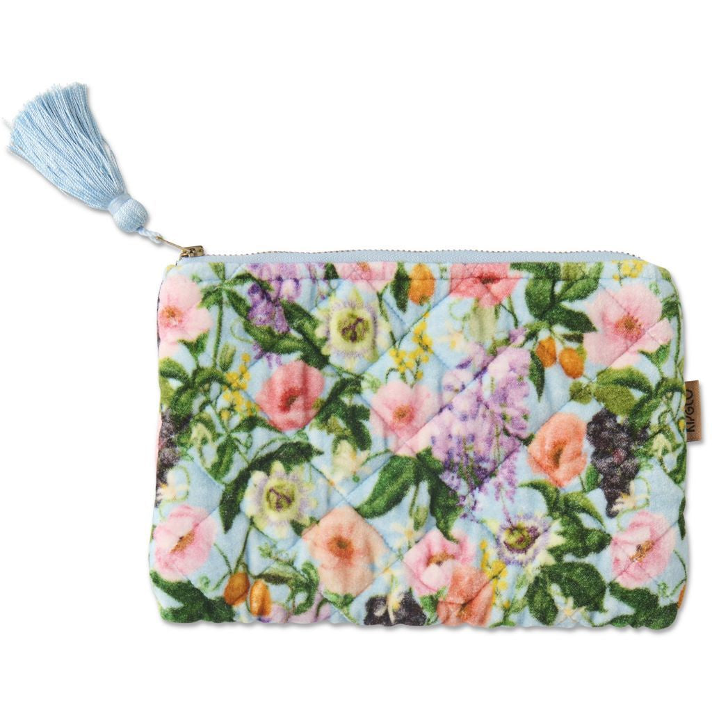 Spring In The Air Velvet Cosmetic Purse