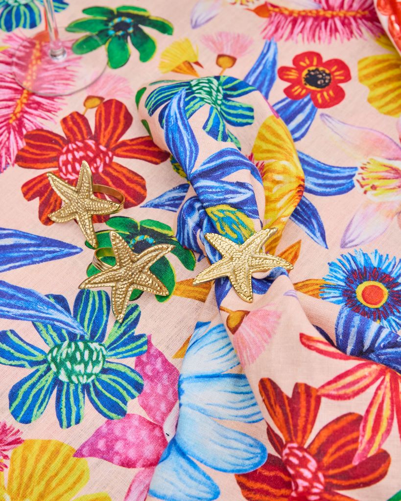 Wild Flowers In Bloom Napkins 4p
