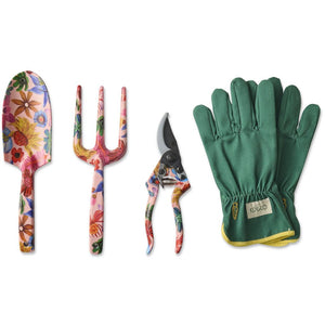 Wild Flowers in Bloom Garden Tools & Glove Set