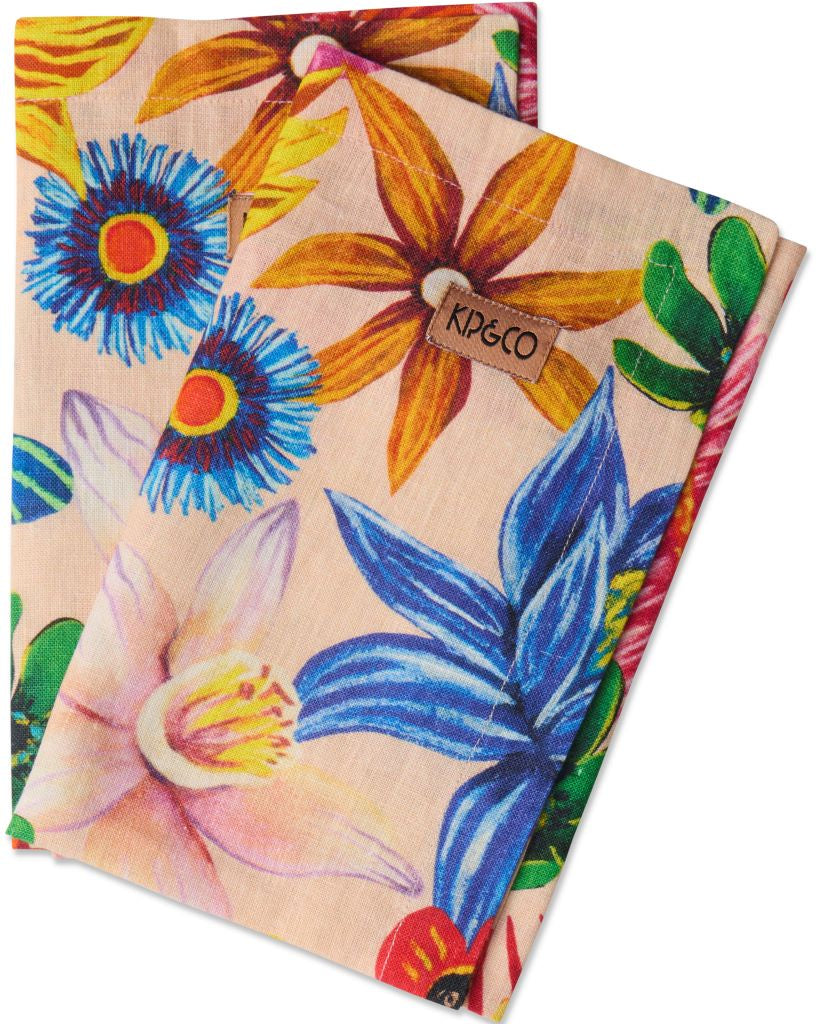 Wild Flowers In Bloom Napkins 4p