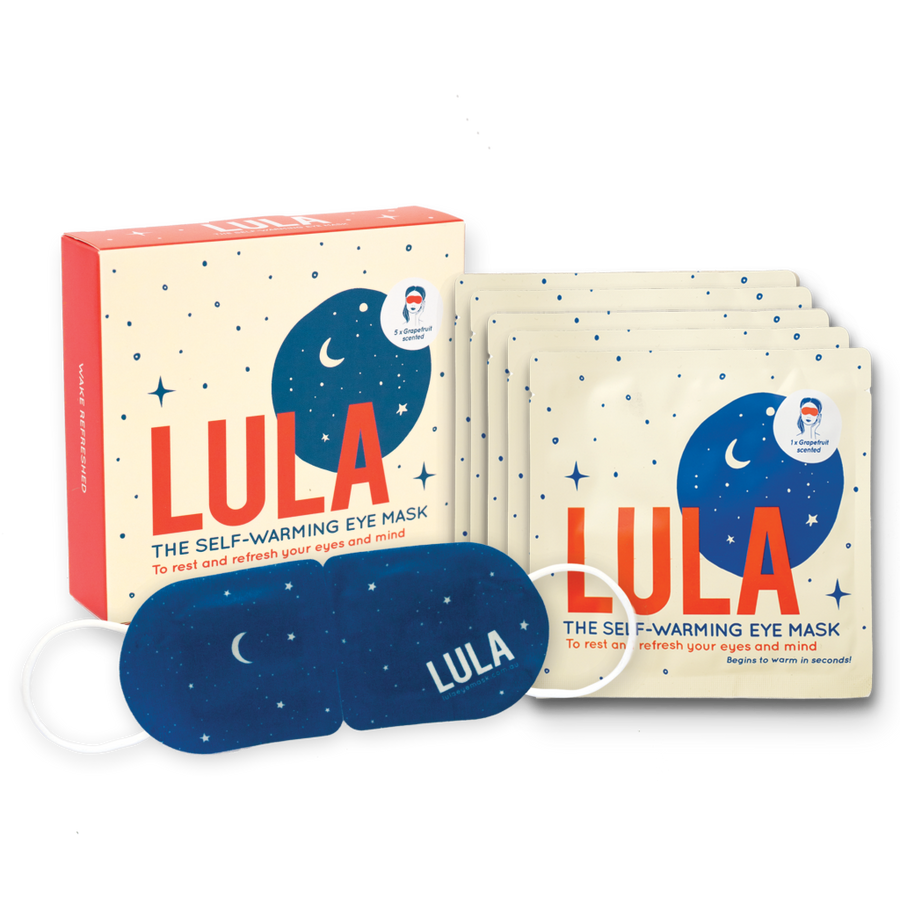 Lula Grapefruit Self Warming Eye Mask