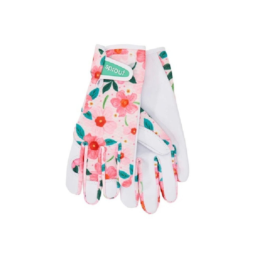 Sprout Goatskin Gloves Meadow Blush