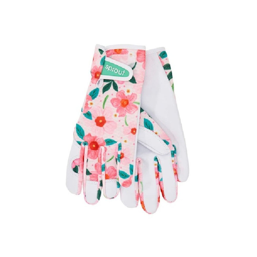 Sprout Goatskin Gloves Meadow Blush
