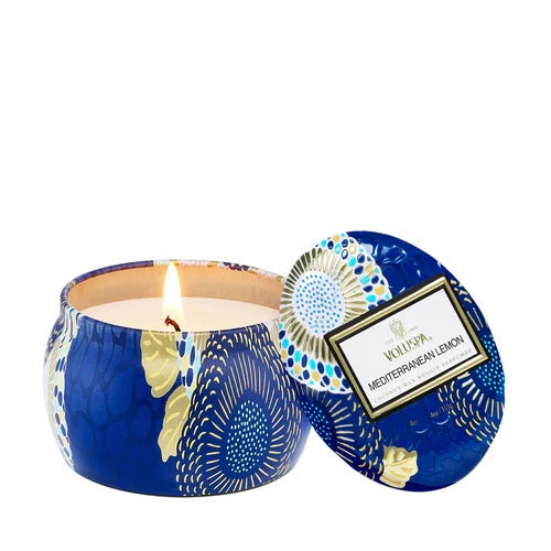 Mediterranean Lemon Dec Tin