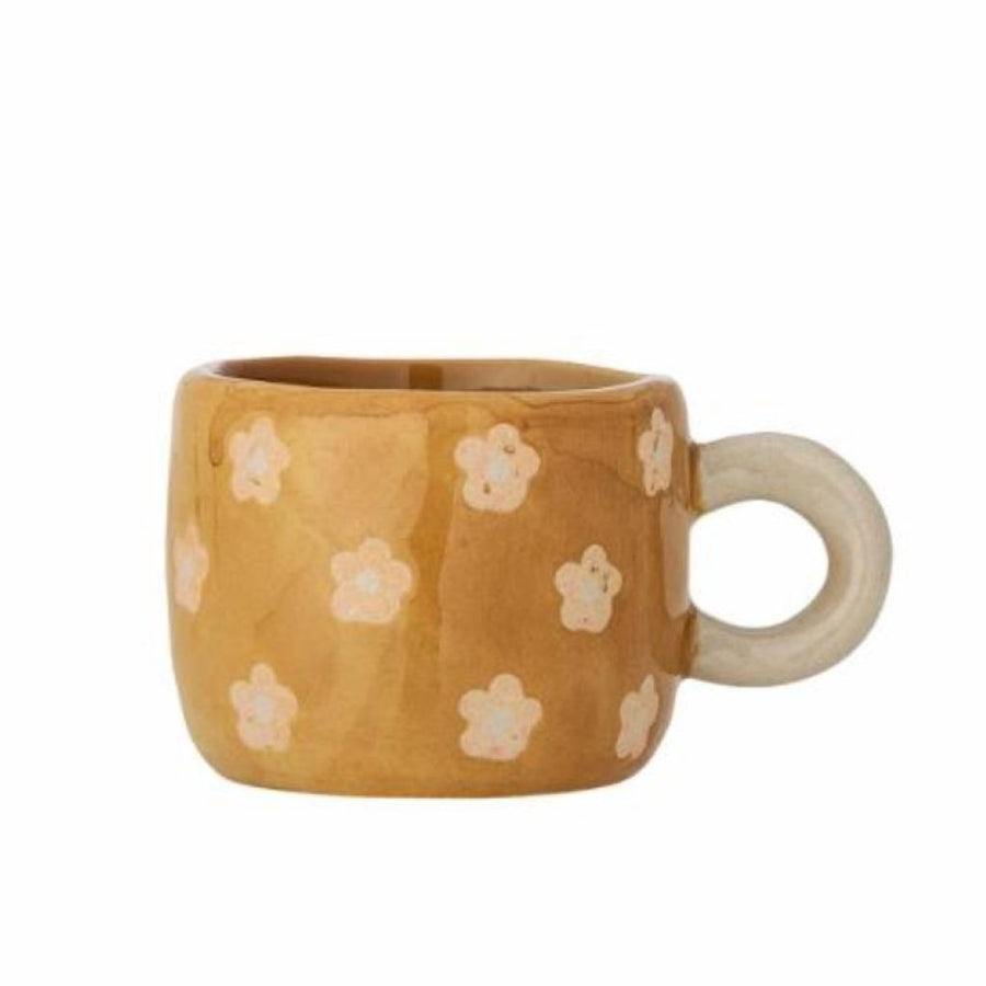 Nini Cup Brown & Flowers