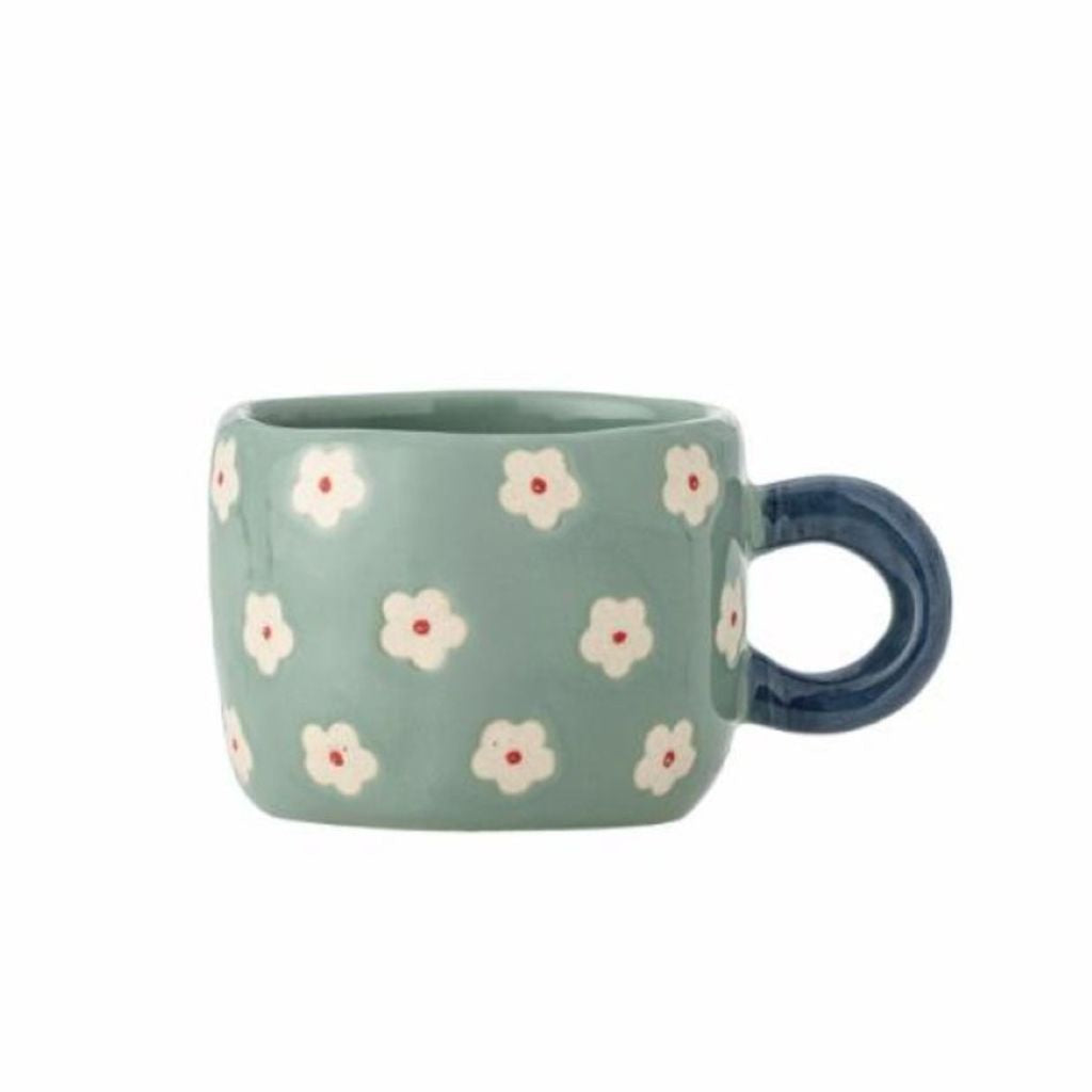 Nini Cup Blue & White Flowers