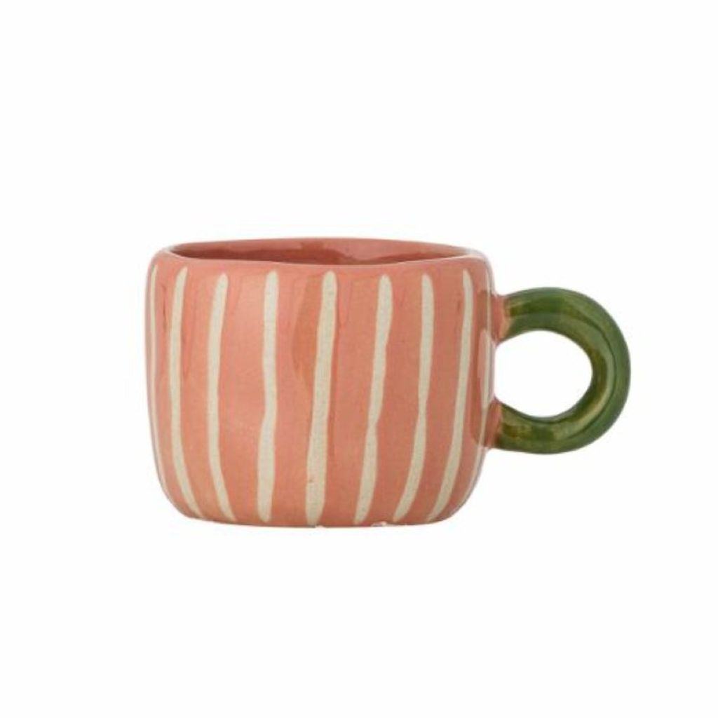 Nini Cup Rose & White Stripes