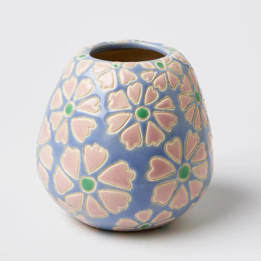 Pollen Pink Daisy Vase
