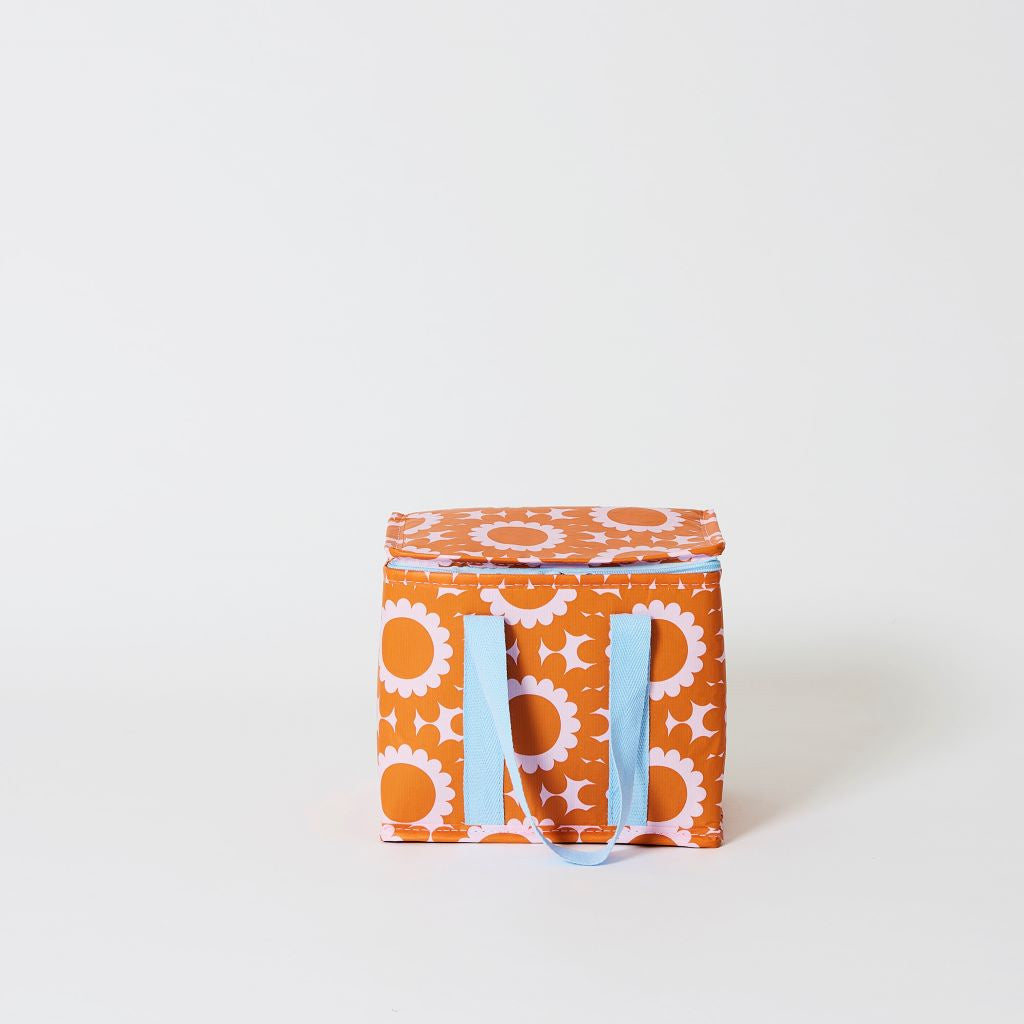 Geo Floral Mini Insulated Tote