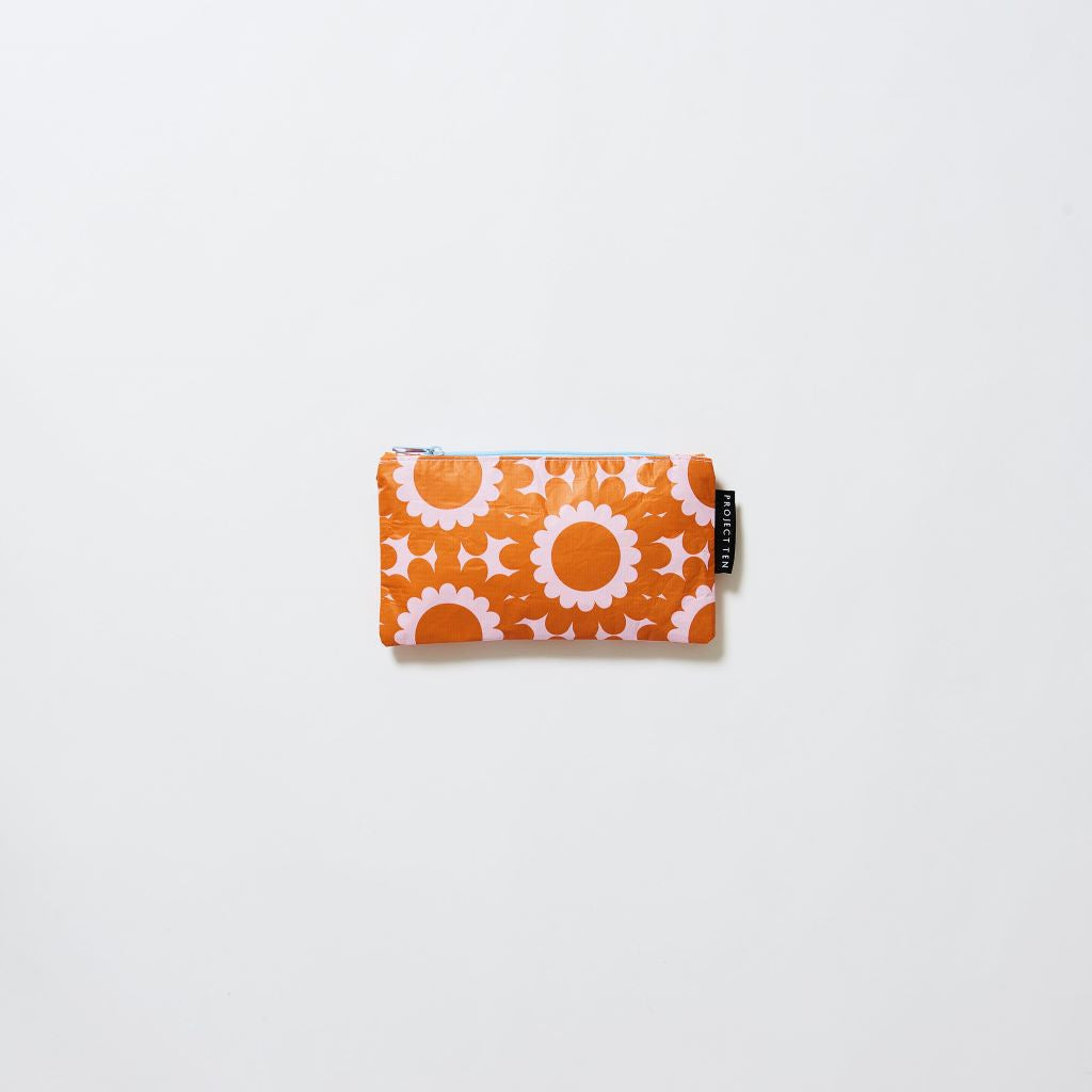 Geo Floral Tiny Zip Pouch
