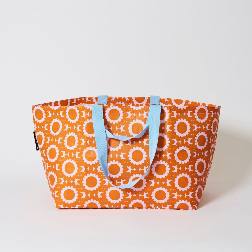 Geo Floral Oversized Tote