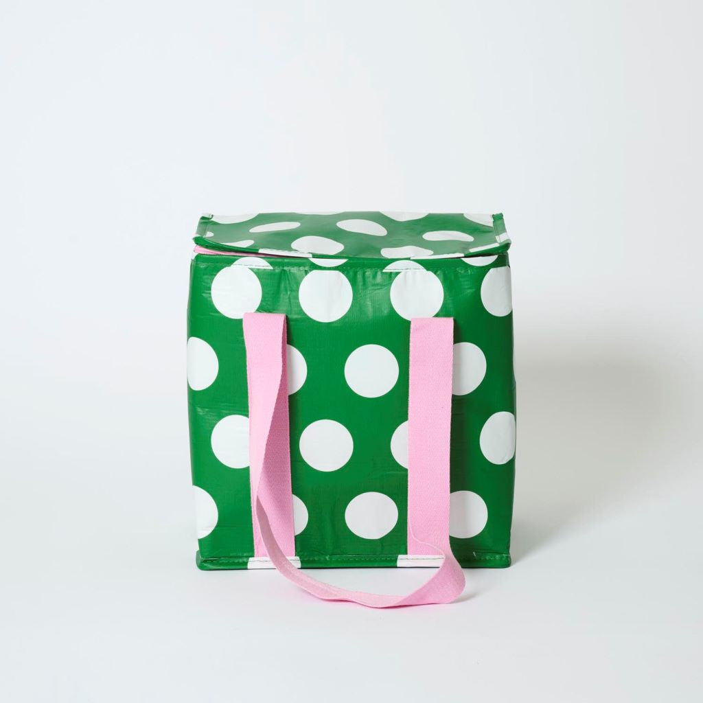 Medium Insulated Tote - Polka Dot