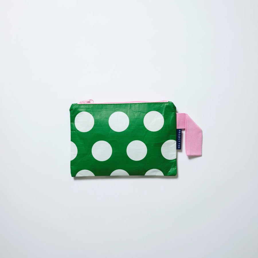 Mini Zip Pouch - Polka Dot