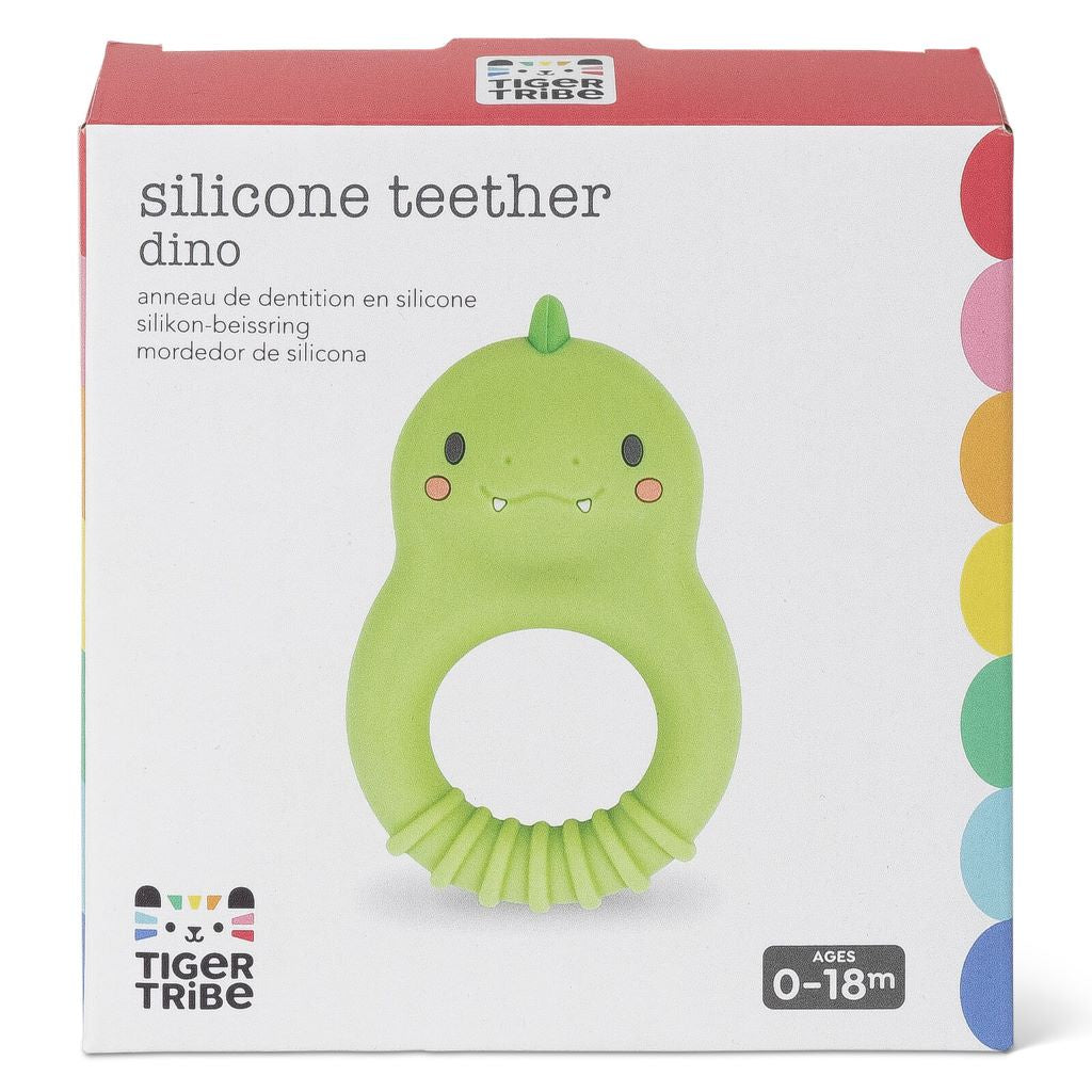 Silicone Teether Dino