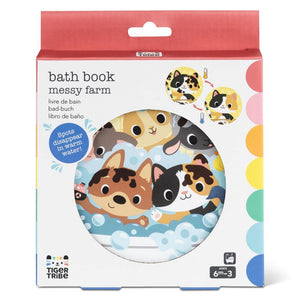 Bath Book Messy Farm