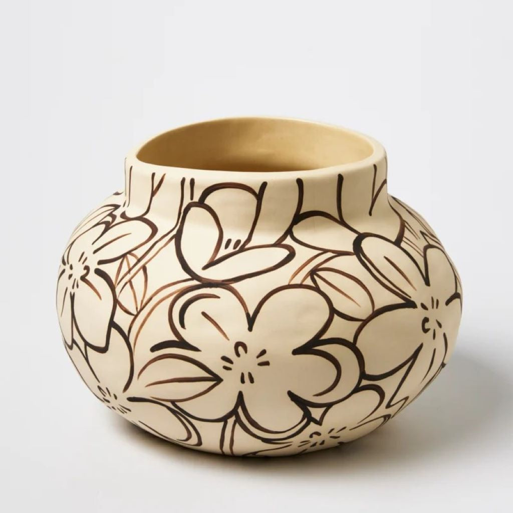 Tender Frangipani Bowl Vase