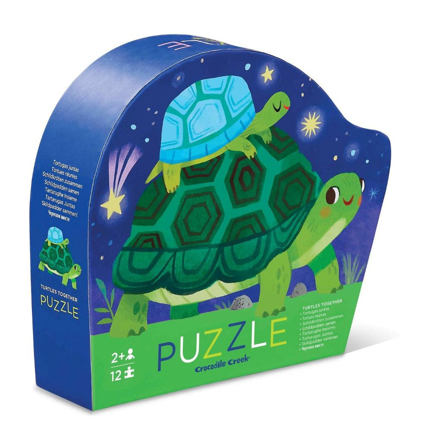 Mini Puzzle 12pc Turtles Together