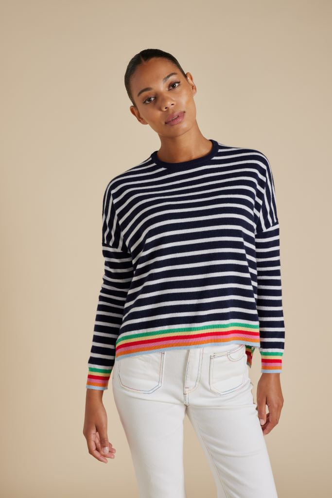 Colette Sweater Officer Navy