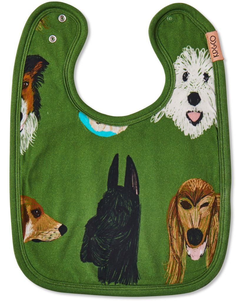 Dog Park Organic Cotton Bib