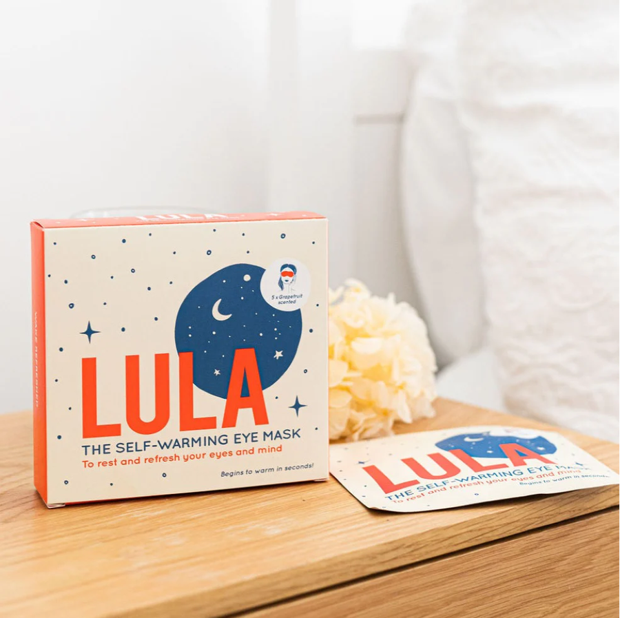Lula Grapefruit Self Warming Eye Mask