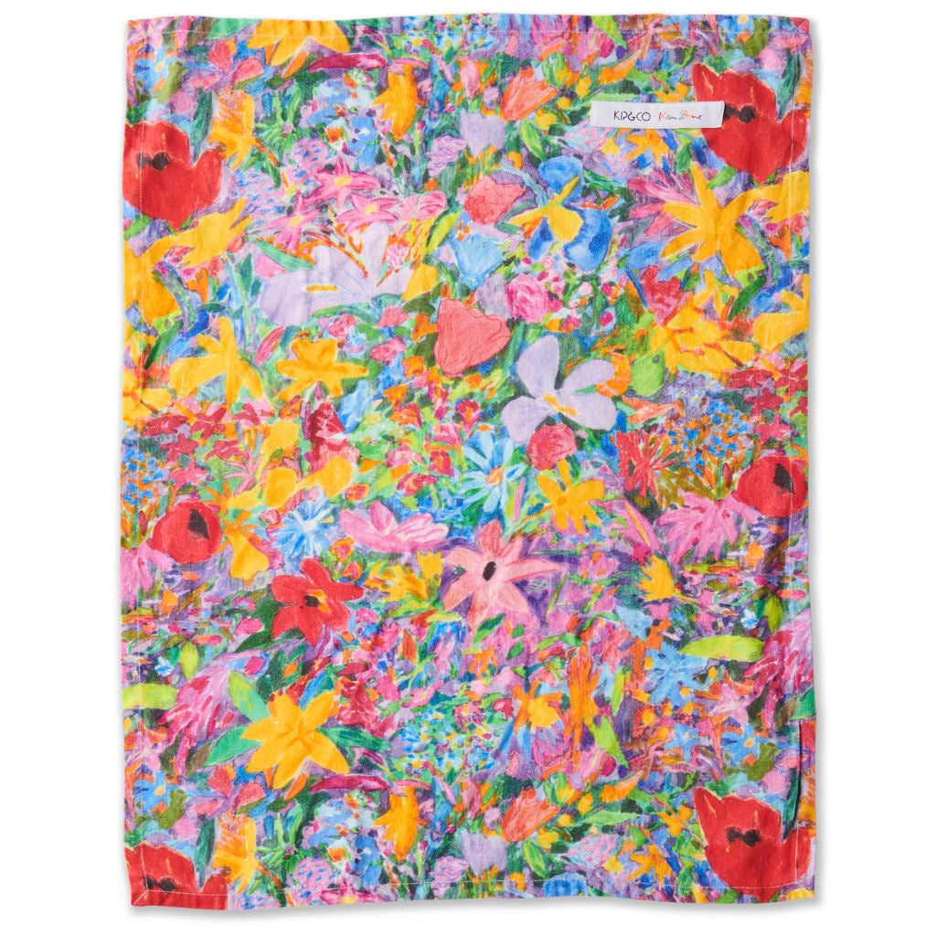 Butterfly Dreams Linen Tea Towel
